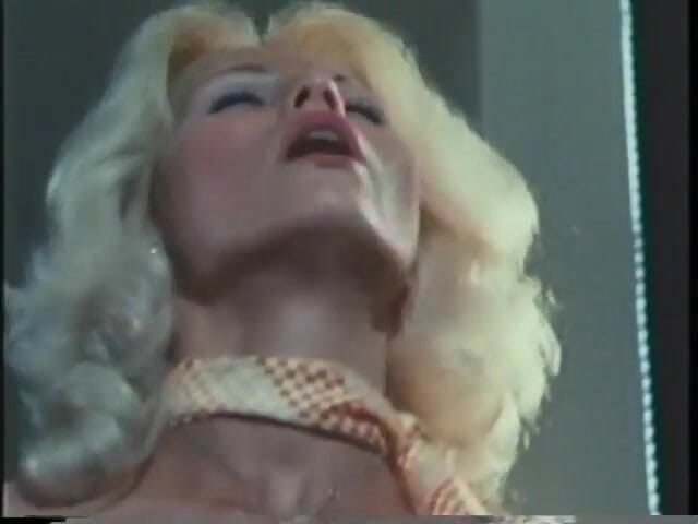 Old Good Porn: Blonde babe gets fucked from behind while chick rubs her...