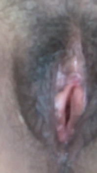 I Exhibit My Shemale Hairy Pussy After Being Penetrated by a Huge Cock