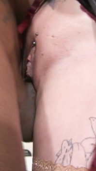 Interracial cuckold awesome fuck