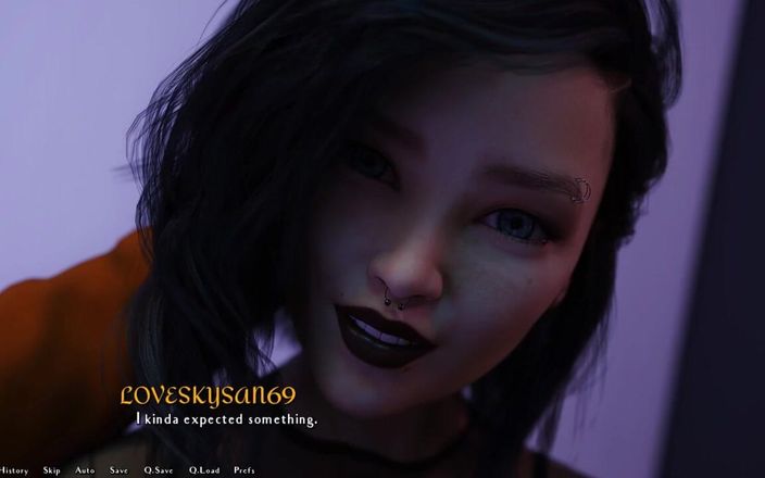 LoveSkySan69Real: Být Dik 0.7.0 Část 171 Sexy holka v punčochách a sukni sex od...