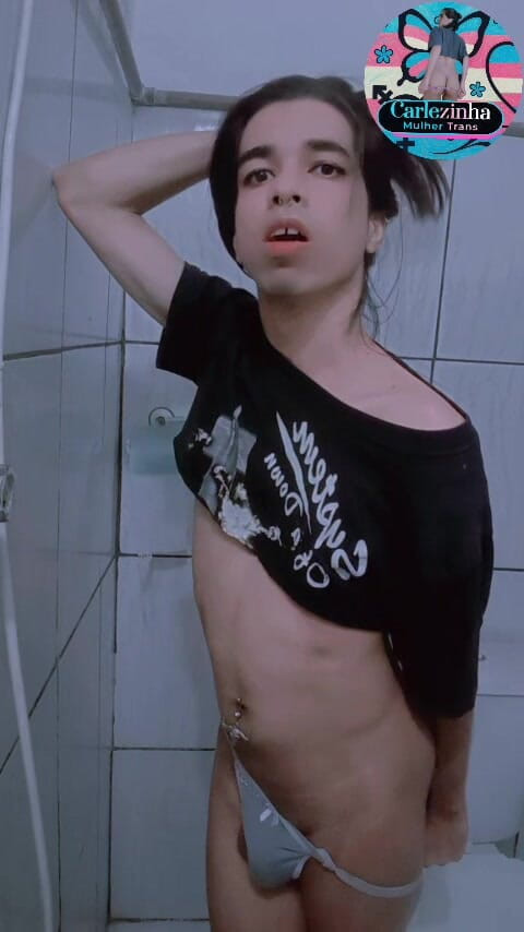 Srta. Carla: Carlezinha - Naked Slut Showing Her Ass and Her Soft Slut...