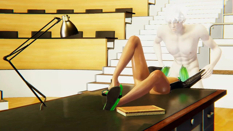 Yaoitube: Femboy Yaoi Allen Mouth Fucked by a Big Dick