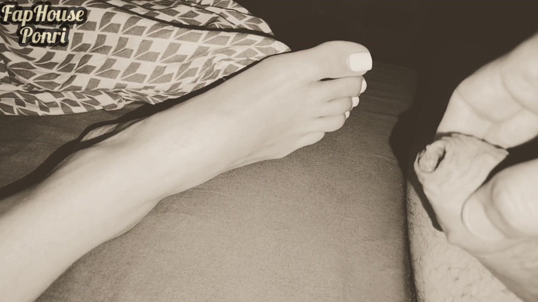 Milasha Ponri: Secretly Touching My Stepsister's Legs with My Dick While She's...