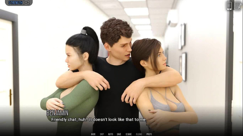 Dirty GamesXxX: Univerzita problémů: jeden chlap a parta vysokoškolaček ep 40