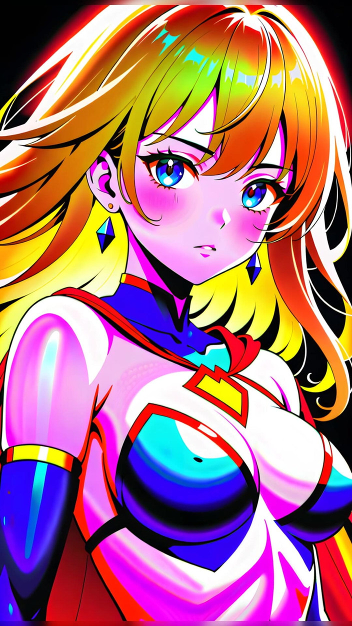 LustRender: Strålande Skystar - NSFW hoppfull superhjälte Ai bildspel