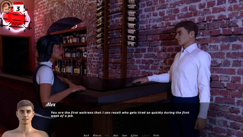 Dirty GamesXxX: Milf's tale sexy mature waitress - ep. 2