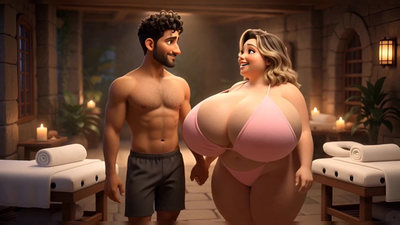 Stories&Anime: Curvy Girl Flew for Holiday Sex - She Promised to Return...