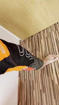 Lumberjack in Hivis Jerks His Huge Cock and Muscle Worship