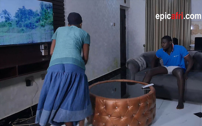 Epicafri: Pembantu rumah tanggaku membersihkan kontolku setiap kali dia bersih-bersih rumah