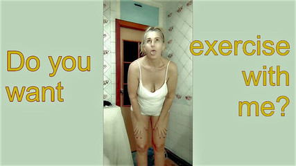 Lukerya: Czy lubisz oglądać seksowne ciało Lukeryi porusza się naturalnie?