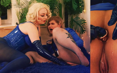 Arya Grander: Henjutan pepek fetish dan pantyhose koyak!