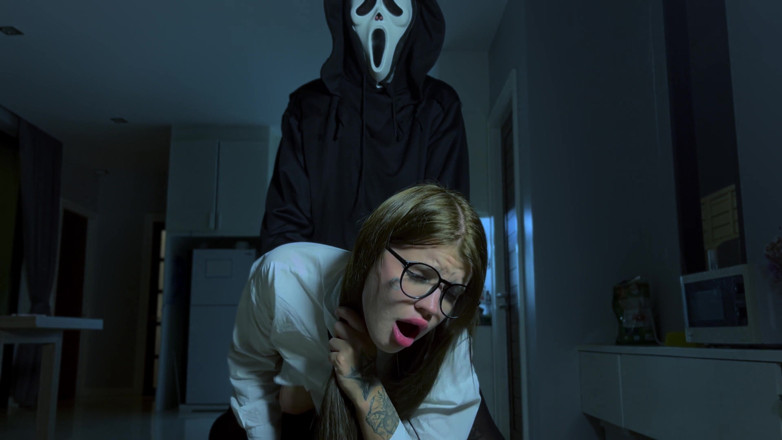SkinLovers: Hard Anal with Screaming. Porn Parody of the Movie scream...