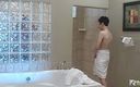 Gay Diaries: Handsome guy takes a shower and gets his dick sucked...