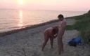 Anna Devot and Friends: At the Nude beach 1