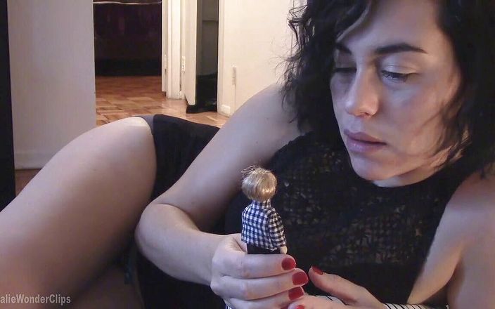 Natalie Wonder: Using Your Little Pea-brain Head as My Asshole Fuck Toy...
