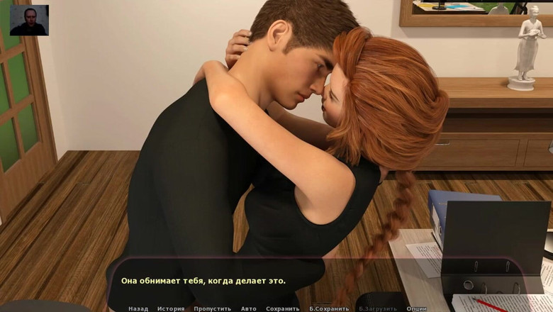 3DXXXTEEN2 Cartoon: Girl sucks the guy's dick under the table in the...