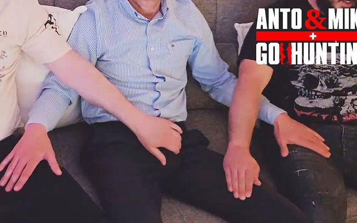 AntoGoesHunting: Mi primer trío con el bróker (Jonas) y Steven