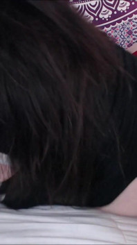 Booty Shaking BBW Red Thong