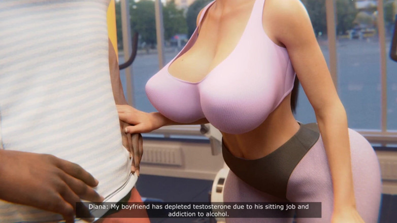 Girl Xgamer: Busty Cheating Wife Sex with Gym Trainer