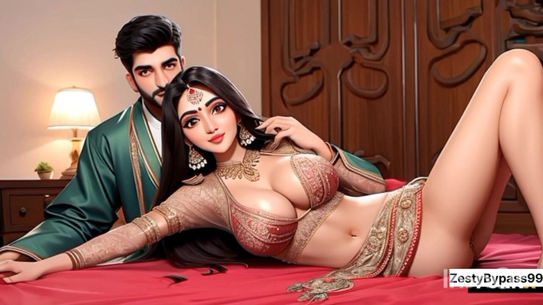 Zesty Bypass: Indiano sesso gratto prima notte sesso