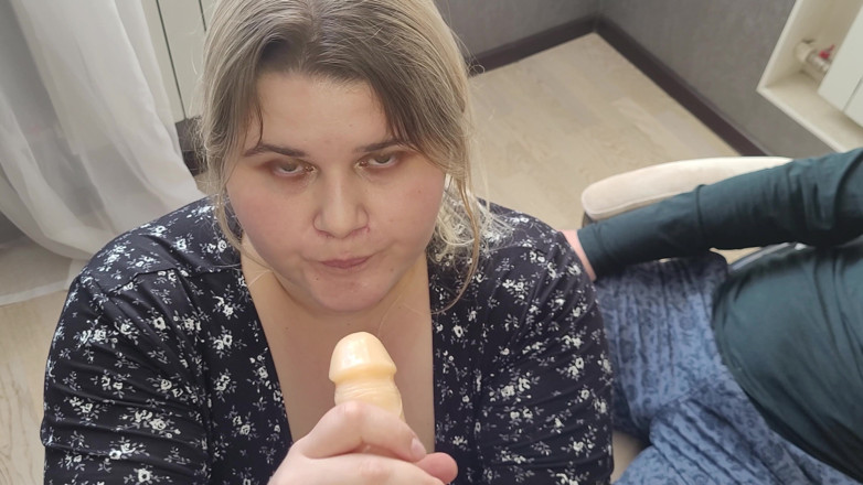 Peach Desert: Cuckold watches his slut wife