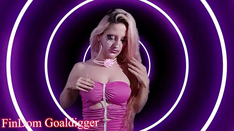 FinDom Goaldigger: Cảm thấy con cu nhựa của tôi đâm vào bên trong...