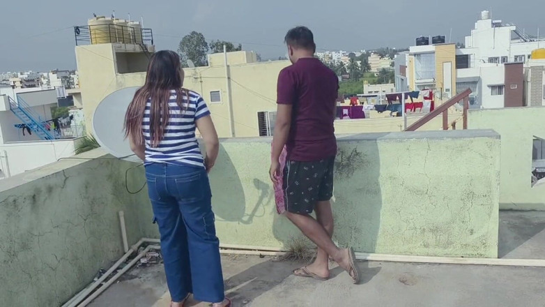 Sona bhabhi: First Time I Fuck My Step Stepsister on the Roof...