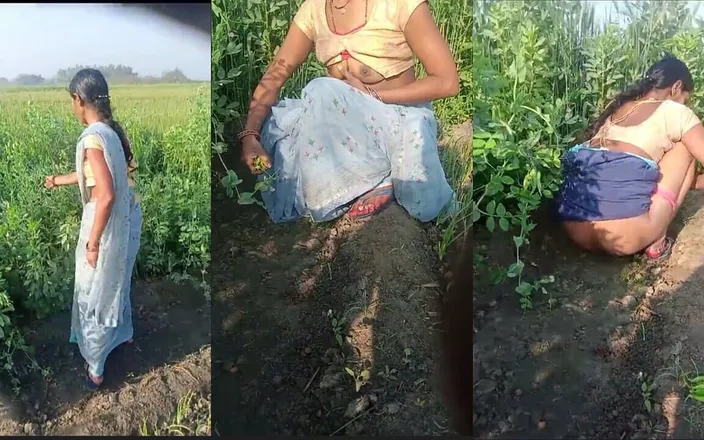 RadhaDevi: Village Bhabhi Outdoor Fucked Video