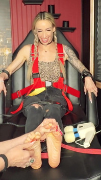 Bondage Tickle Interrogation: Mars Solo and Harmony