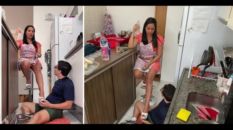KiffaFeet: Горячая милфа готовит, учительница, эпизод 1
