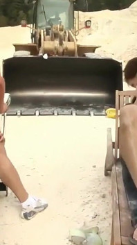 Sex Orgy with Horny Young Sluts with Huge Breasts Taking It in Both Holes Outside