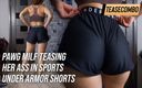 Teasecombo 4K: PAWG MILF Teasing Her Ass in Sports Under Armor Shorts