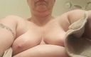 Hot Latina: Mature BBW Playing with Herself Alone in the Shower