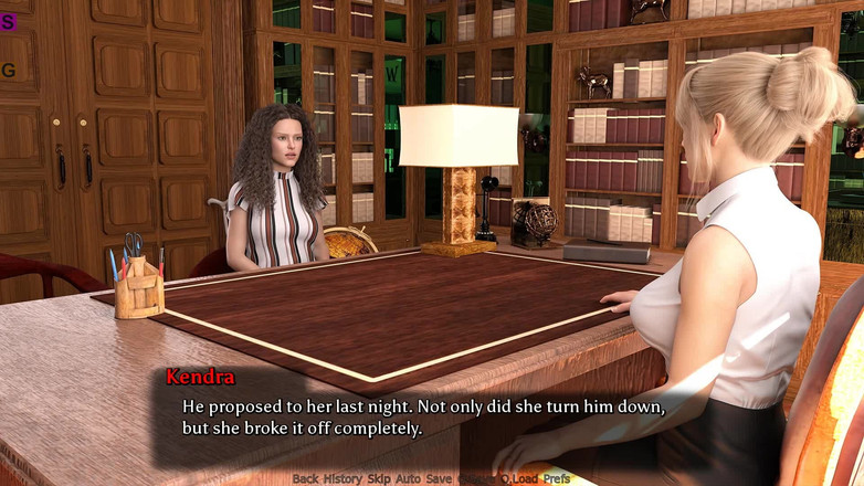 Dirty GamesXxX: Pernikahan sempurna: cewek nakal rambut pirang yang nggak di rumah...