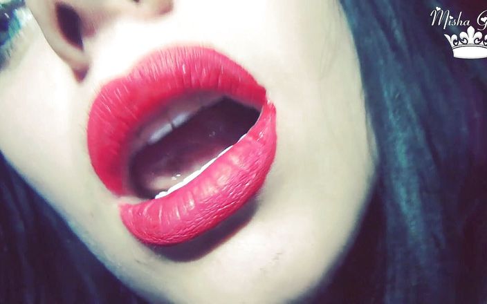 Goddess Misha Goldy: Rose lipstick is your weak spot