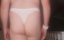 Victoria Lecherri: Modeling white panties for a fan!