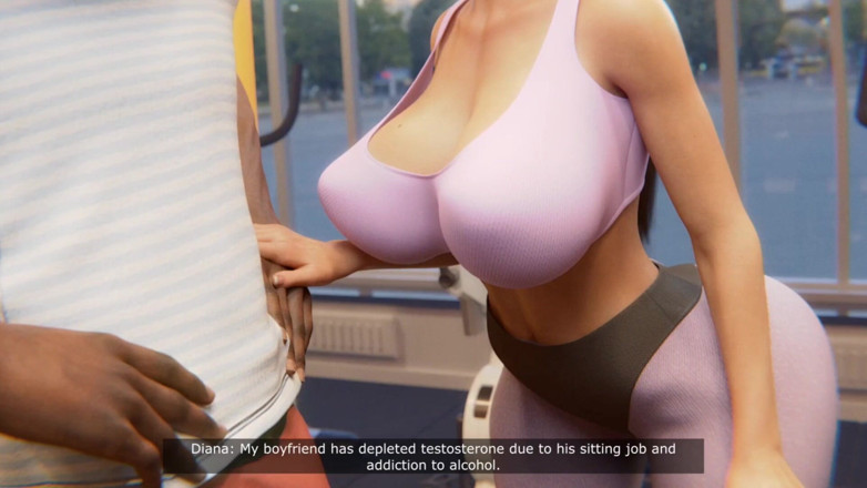 Sex anime taboo: Horny Wife Fucked by Gym Trainer
