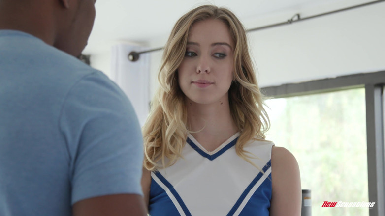 New Sensations: Cheerleader Haley Gets Stretched Out