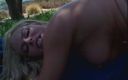 Hot Girlz: Sexy Blondie MILF Getting Hard Pounded Outdoor