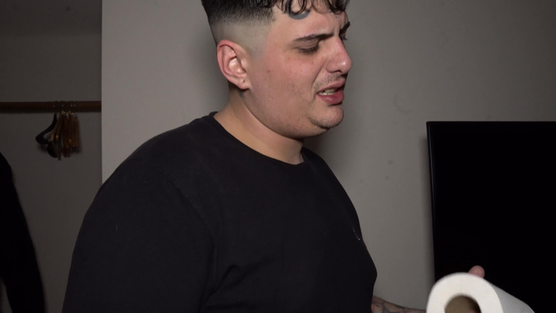 Knock Knock Club: كيلا أخذت كريمباي وستيف أرادت ابتلاع منيي! مص مزدوج