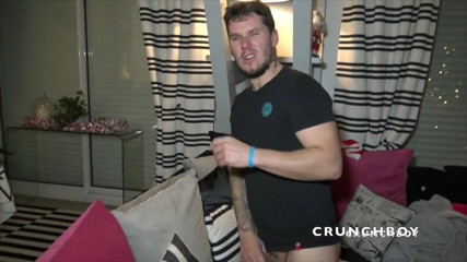 Interracial Bareback Channel: A real French straight boy fucked for Christmas by Latino...