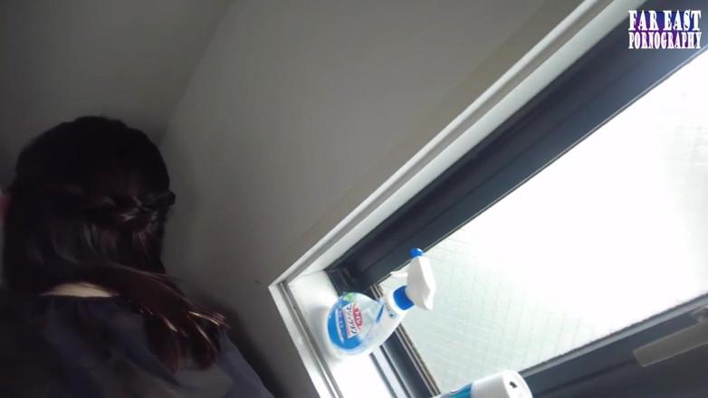 Far East pornography: Kesintisiz serbest bırakmayı sağlayan ilk kez açık havada şeftali ile steamy...