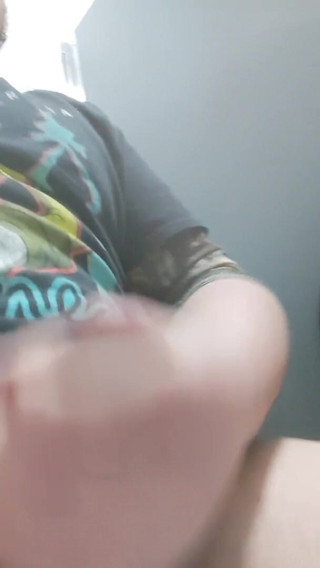 Shilo Bangz: Rest stop wank and cum.
