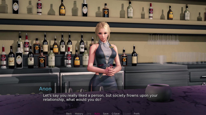 Joystick Cinema: Verdorvenheid - 2 - visuele roman