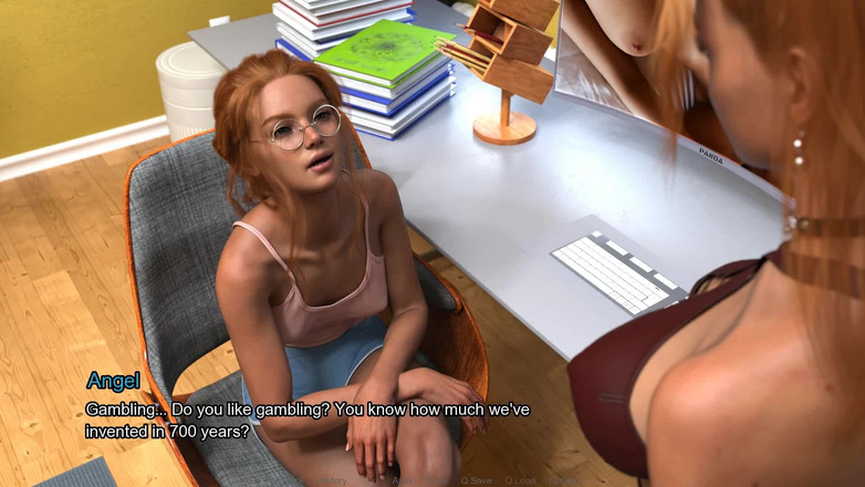 Futavision: Angel's Love: Roztomilá dívka na cestě transformovat se do Futy -...