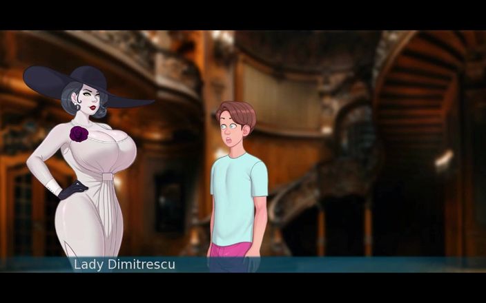 Miss Kitty 2K: 섹스 노트 - 84 - Dimitrescu Misskitty2k의 카우걸