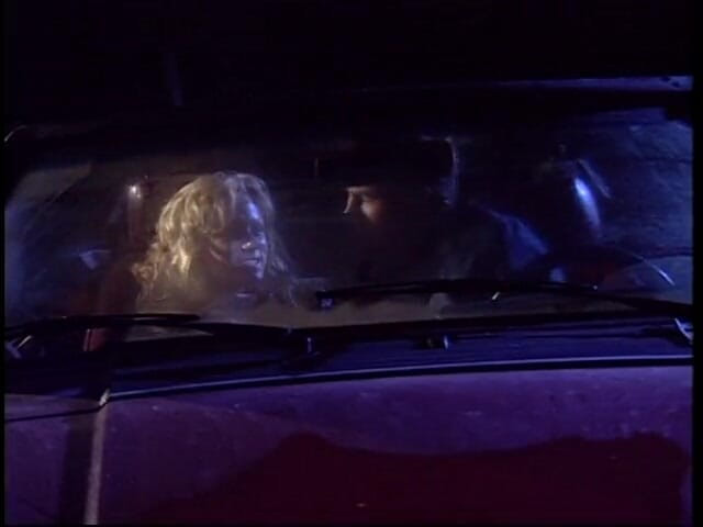 Ride Me In The Car: Whore blonde blowing cock in car