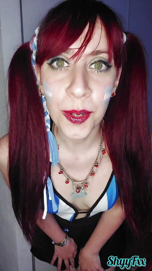 Tu Gauchita Argentina: Shyy fxx святкує тріумф Аргентини, смокче член, інструкція з дрочки, рольова гра