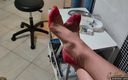 Goddess Lena: Smoking Goddess in Louboutins: Elegance and Control