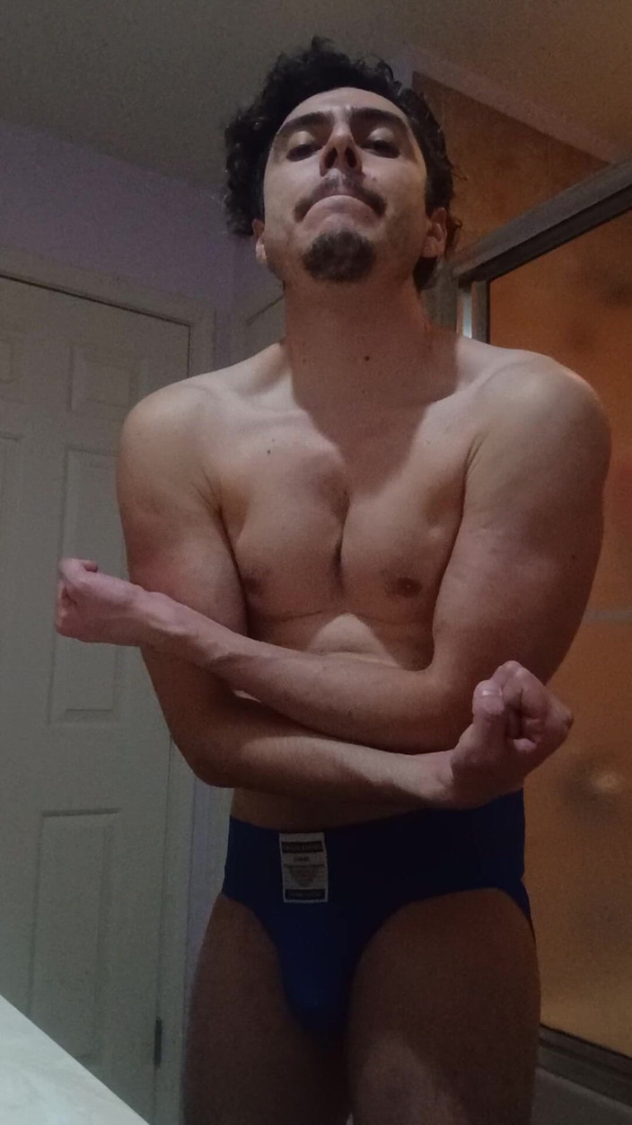 Tabasco Jake: Handsome Sexy Man Flexing Muscles, Wait 4 Large Dick by the...